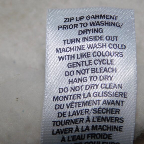 Northern Reflections Womens S Off White Full Zip Fleece Vest Polar Bears - Picture 8 of 11